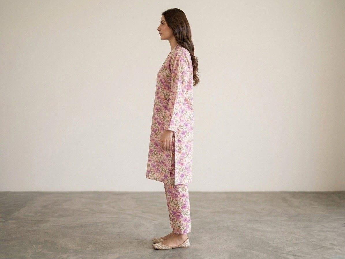 Lavender Bloom Floral Co-ord Set